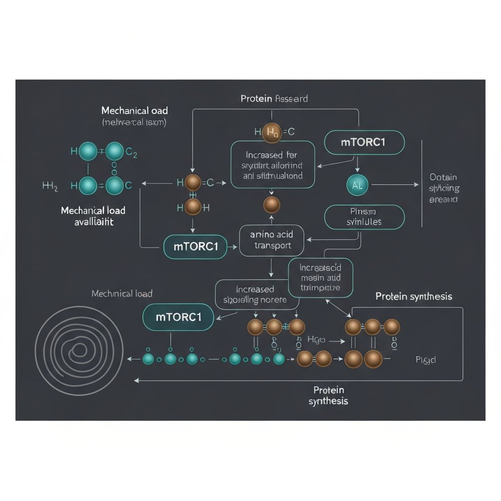 Mechanical load and amino acid interaction